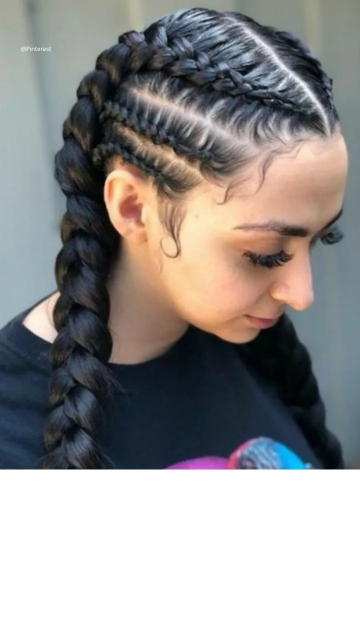como fazer trança no cabelo todo