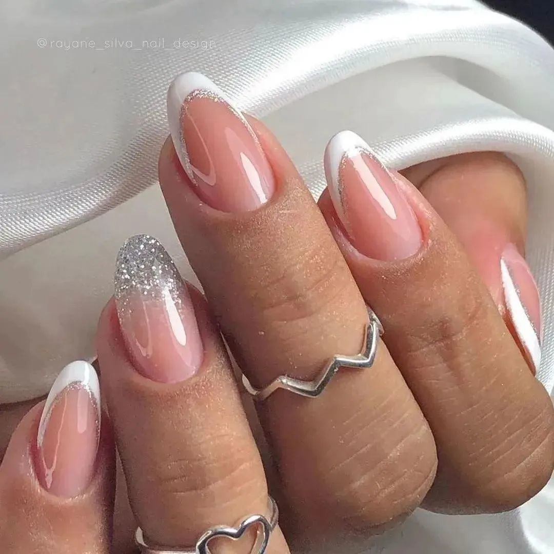 inspiração unhas de fibra de vidro decoradas