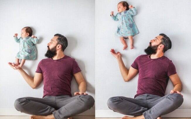 fotos criativas de bebe