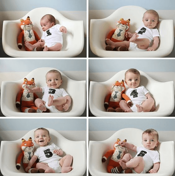 Os Melhores Acessórios para Fotos de Bebês DIY