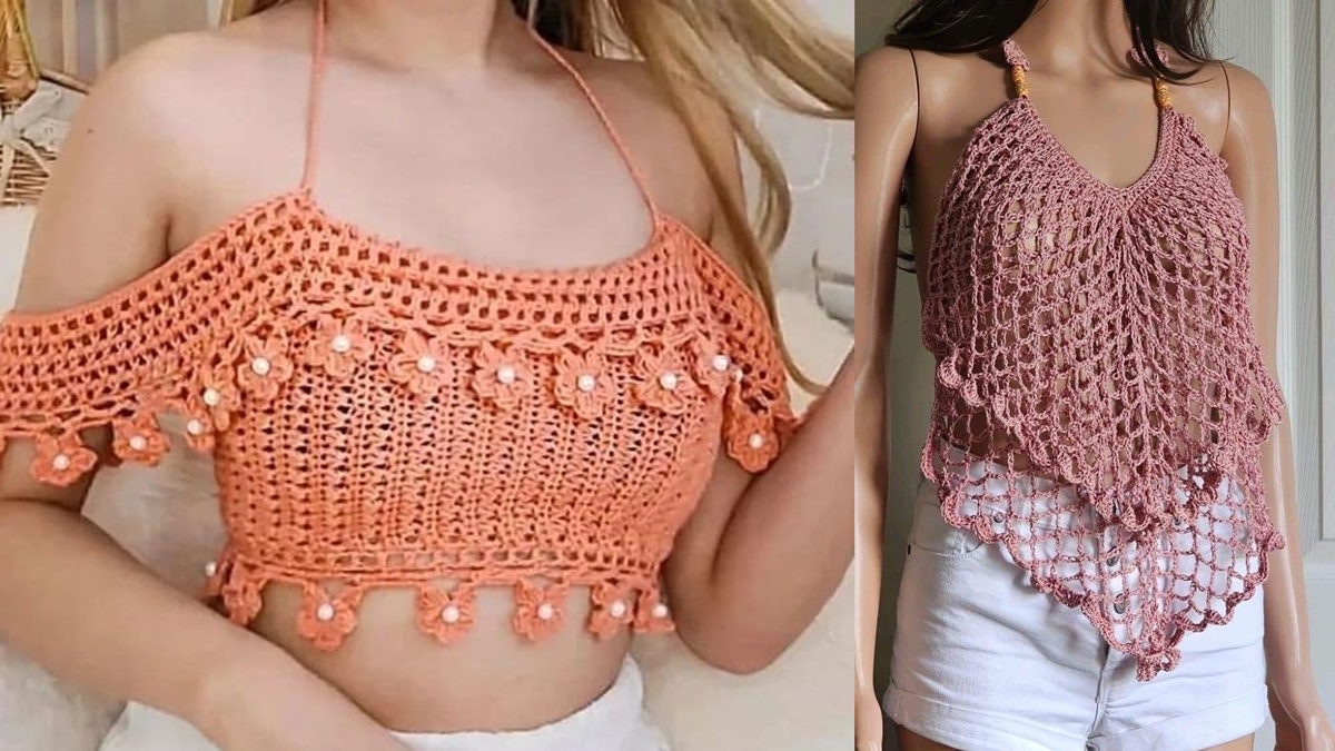 fotos de blusa de croche