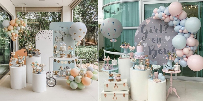 inspiração fotos decoração chá revelação