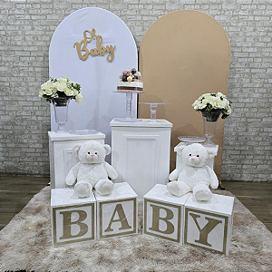 quanto custa decoração chá revelação simples