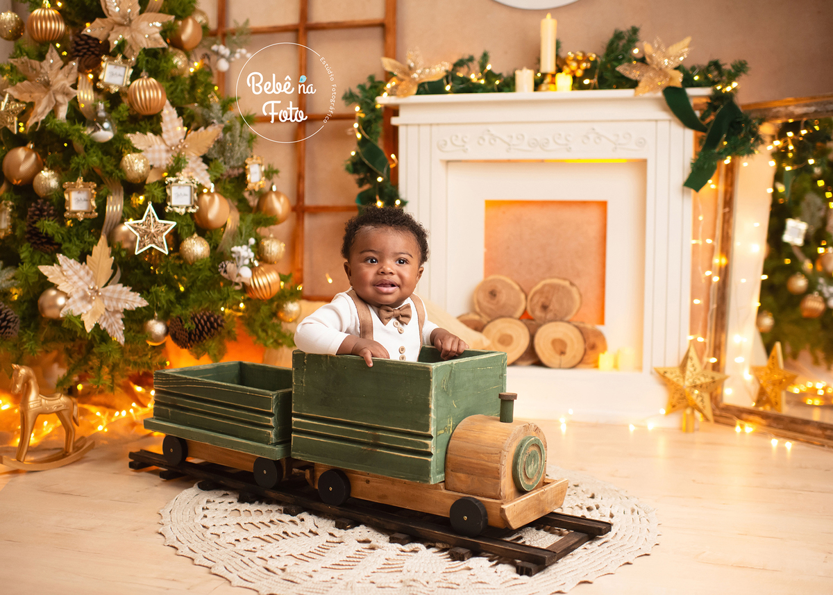 Inspirações de Cores e Temas para o Primeiro Natal do Bebê