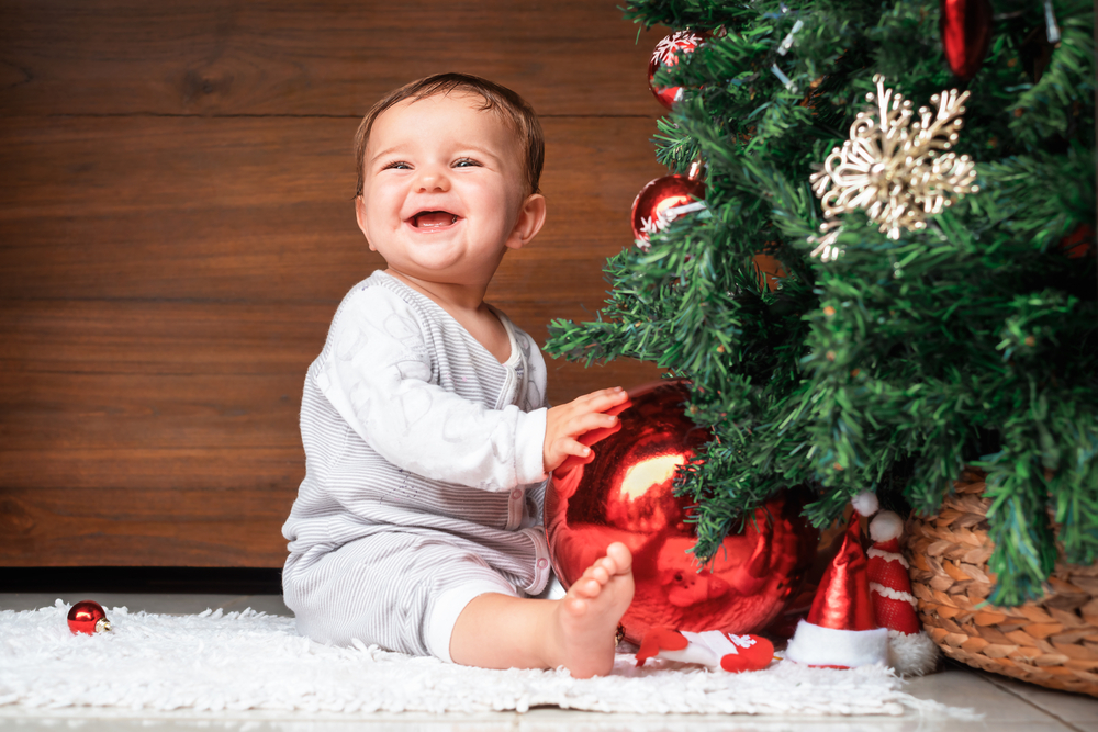 Como Montar um Cenário de Natal para Fotos de Bebê em Casa
