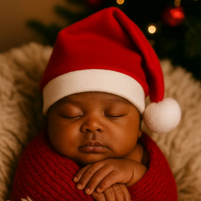 Inspirações de Cores e Temas para o Primeiro Natal do Bebê