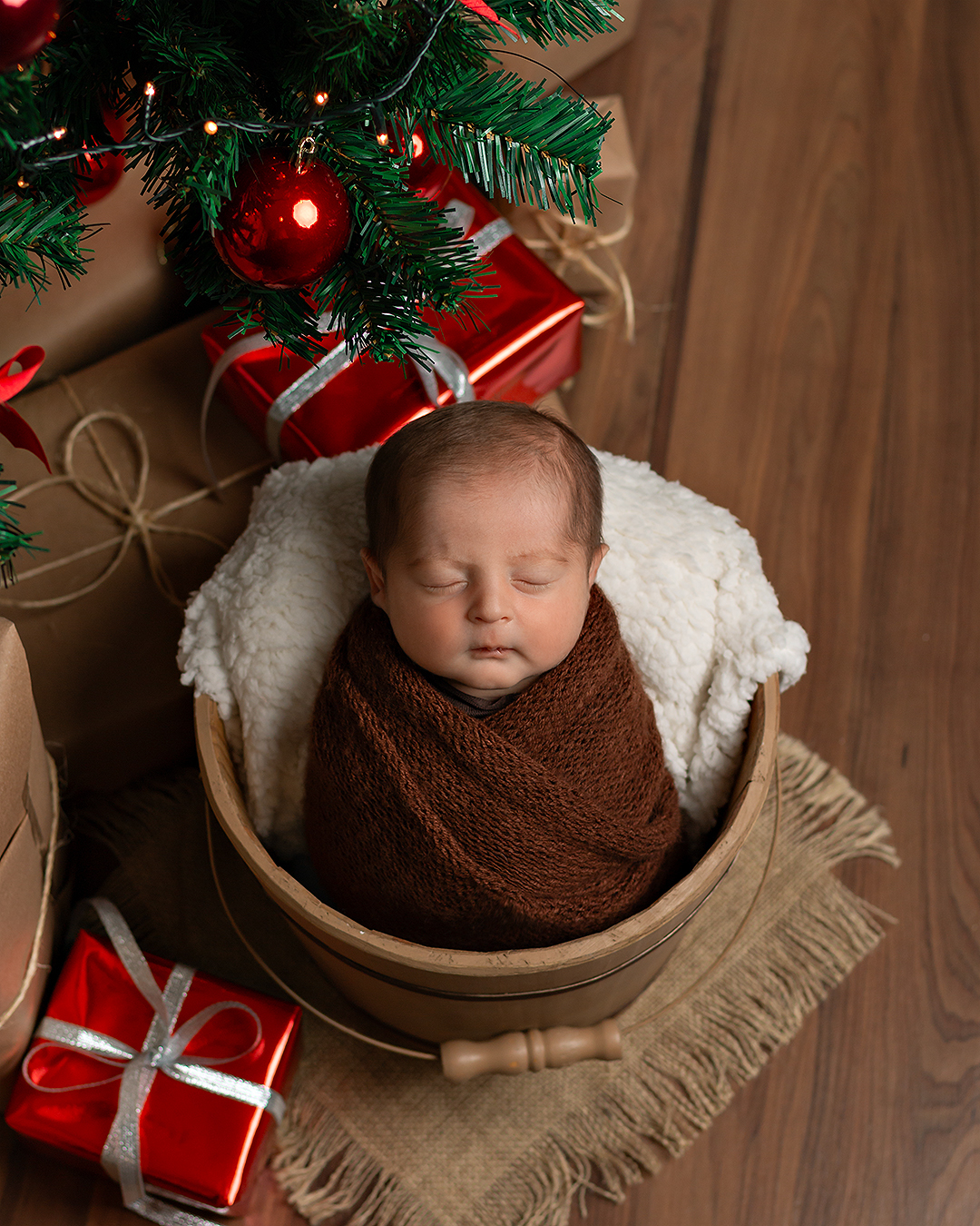 As Melhores Roupas e Acessórios para o Ensaio de Natal do seu Bebê