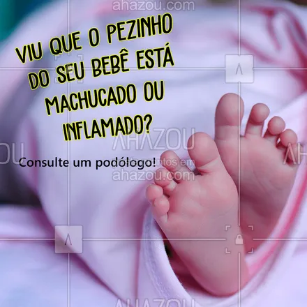 Como fazer um quadro personalizado com o pezinho do seu filho