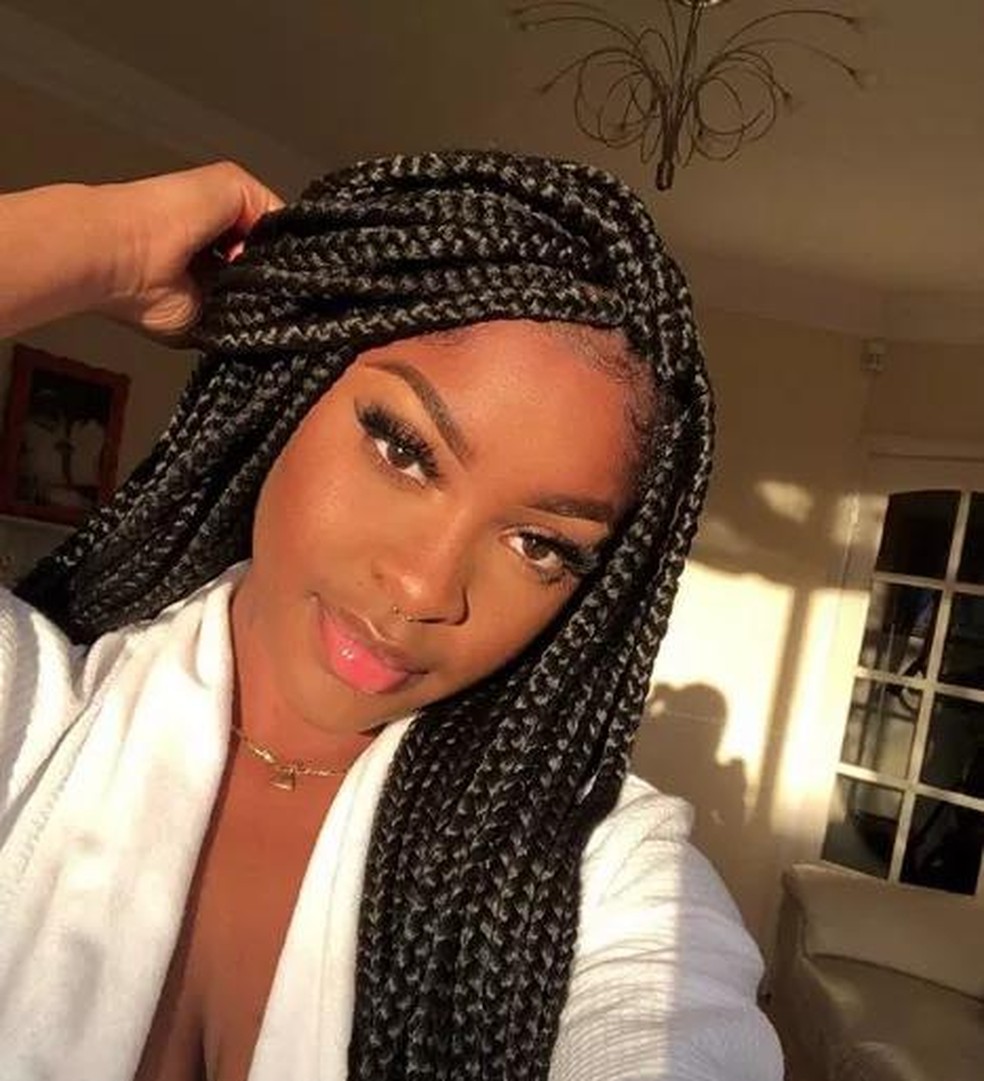 Box braids clássicas longas