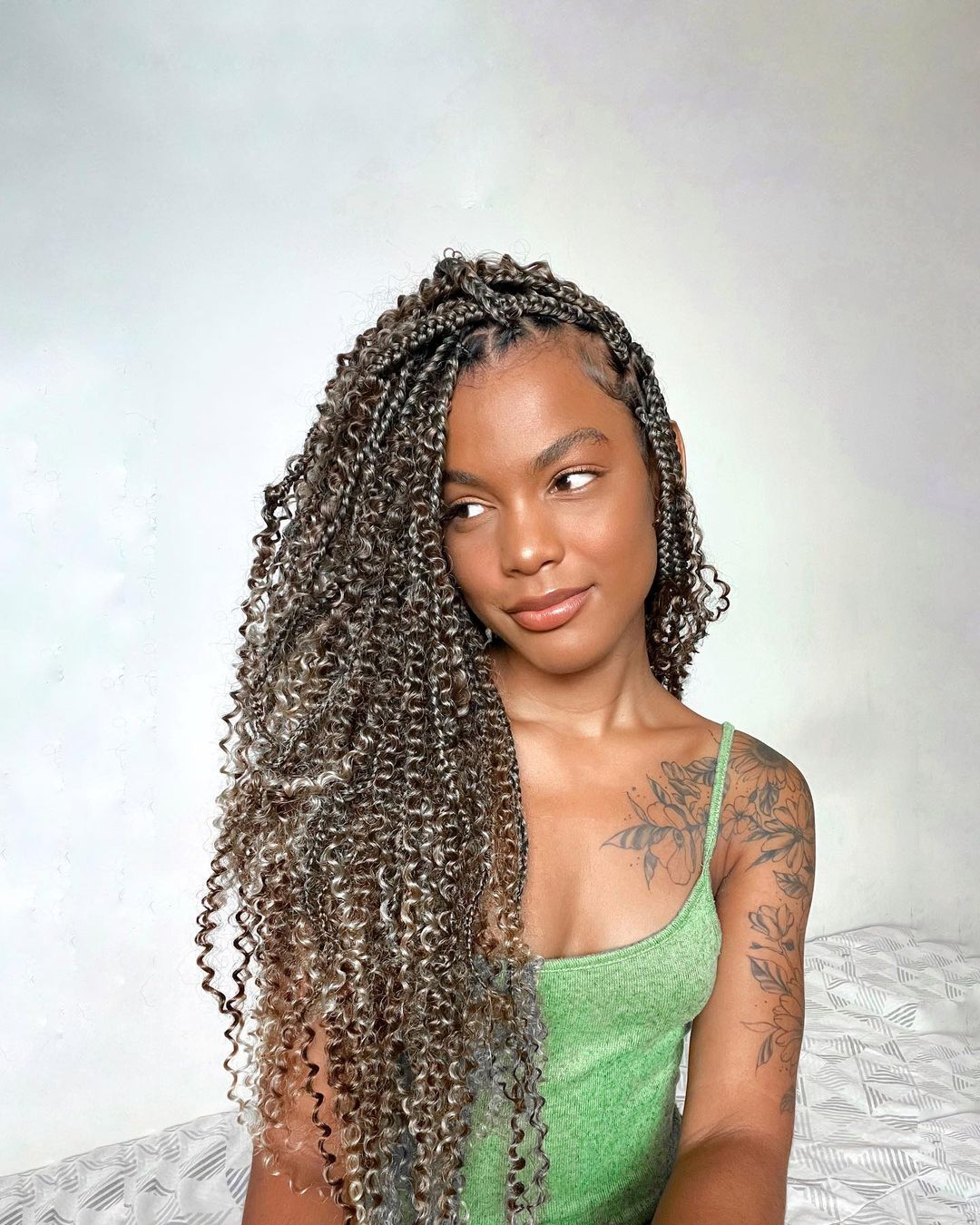 Knotless braids