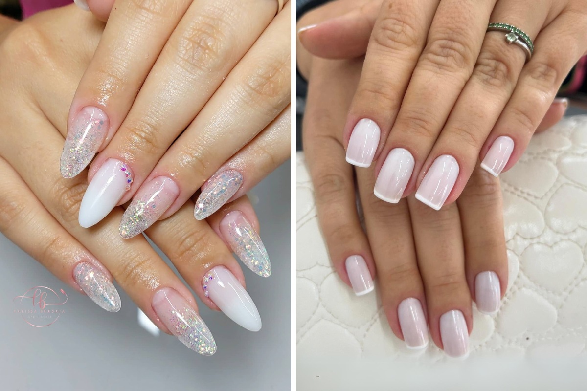 Unhas claras longas