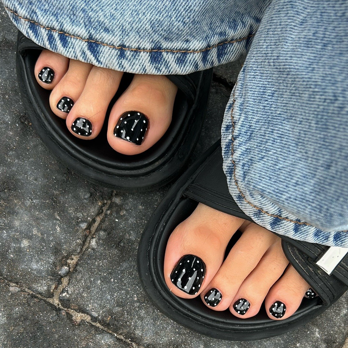 Cores de esmalte para unhas do pé