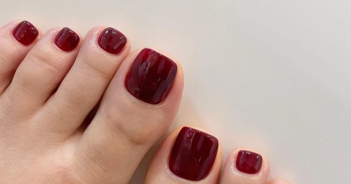 Tendências unhas do pé 2026