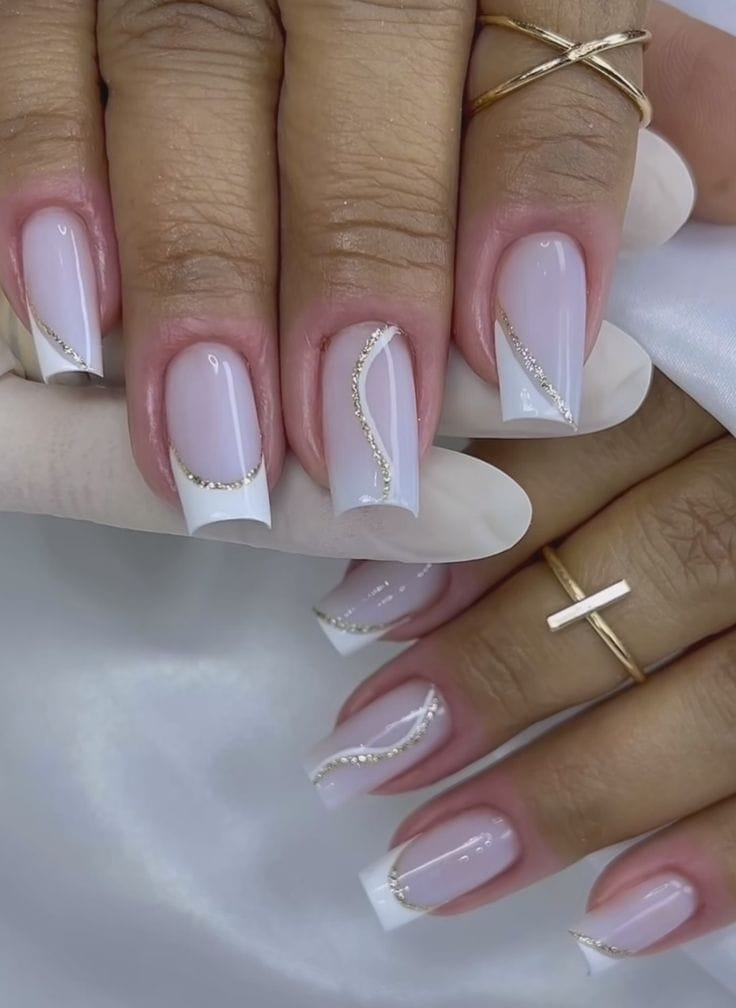 unhas francesinha inspiração