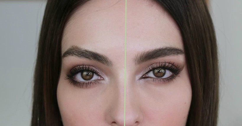 como fazer foxy eyes passo a passo