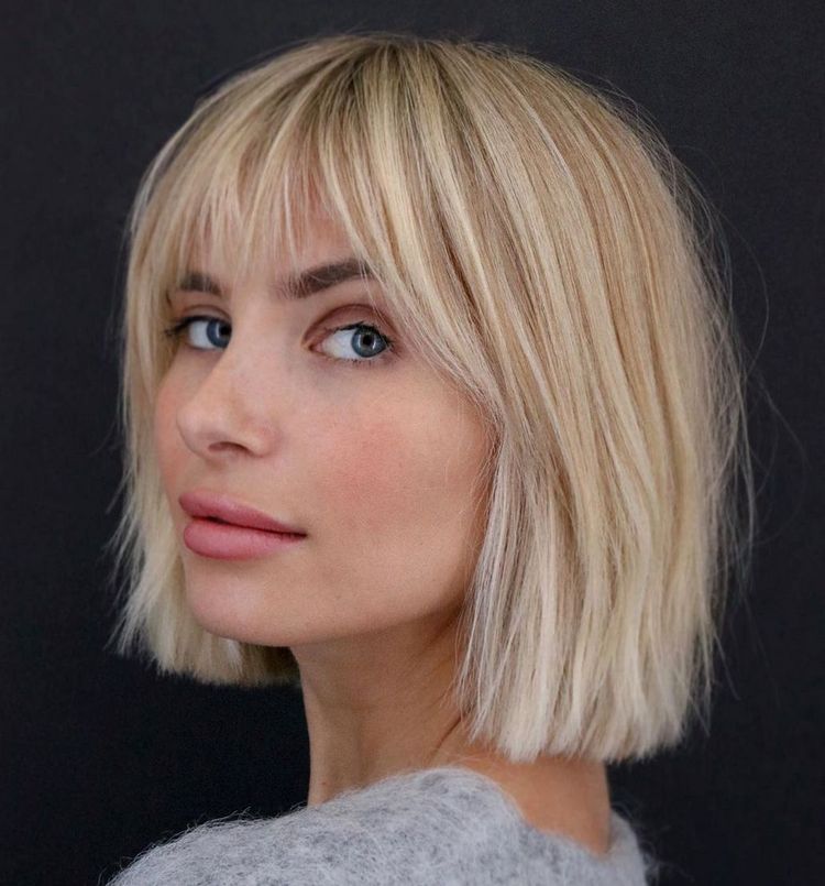 curtain bangs vs franja europeia qual a melhor para seu rosto