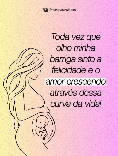 Frases inspiradoras para o diário da gravidez