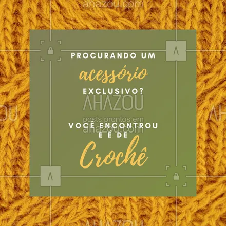 frases de crochê moderno