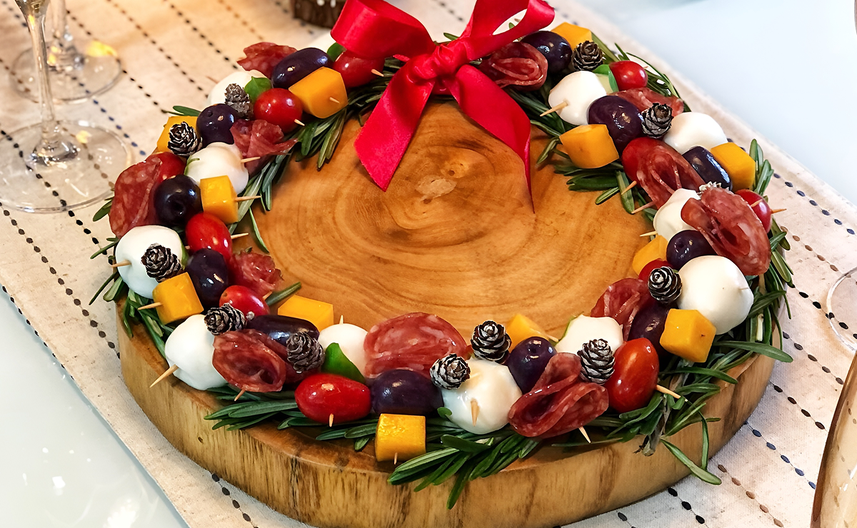frutas comestíveis decoração natal