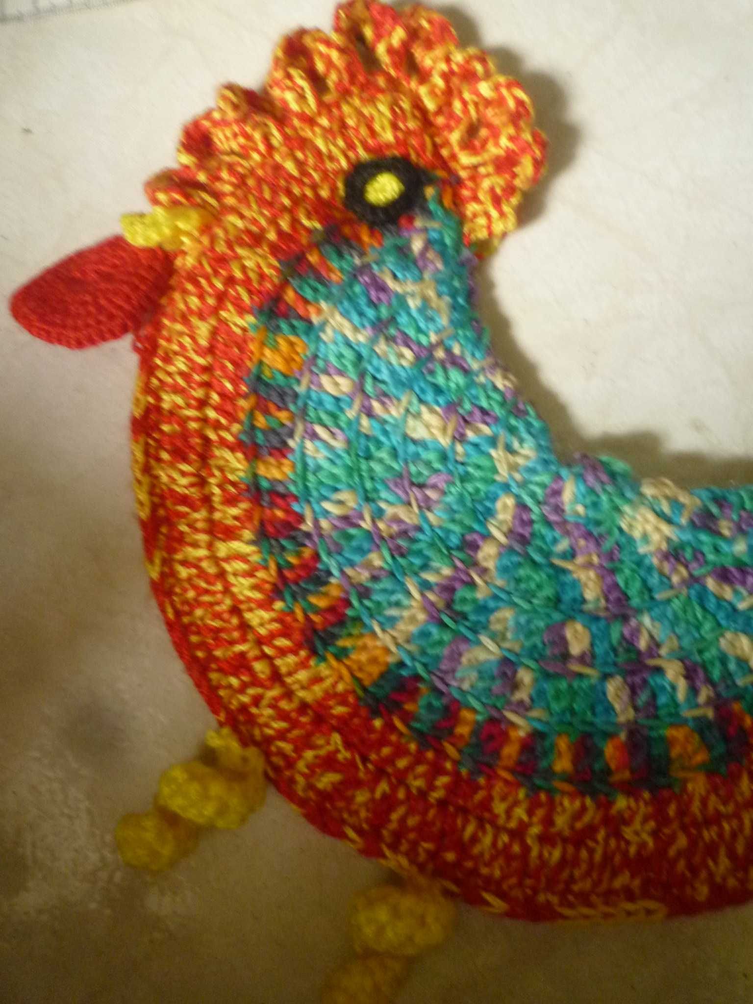 como evitar erros ao fazer galo amigurumi