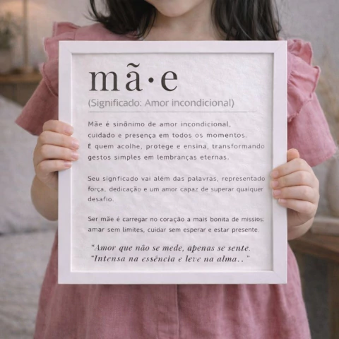 homenagem simples para mãe