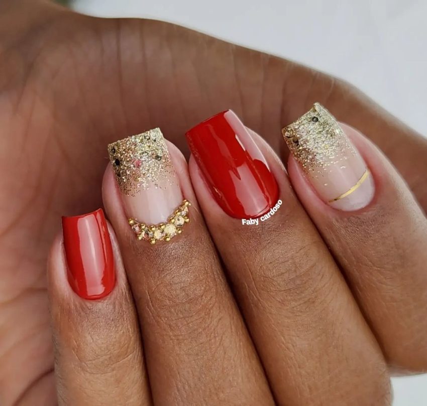 melhores marcas glitter vermelho unhas custo beneficio