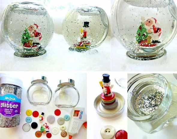 5 Ideias Criativas de Miniaturas para o seu Globo de Neve DIY