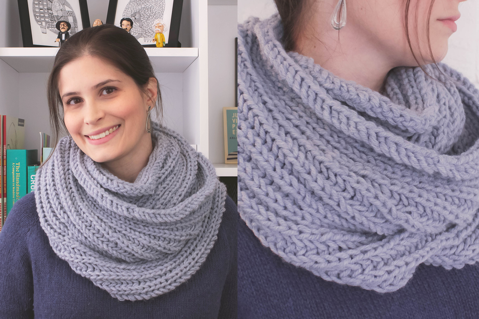 Gola de Crochê: 3 Modelos Modernos para o Inverno