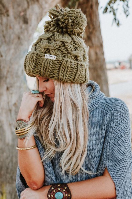 melhores modelos gorro croche caido feminino