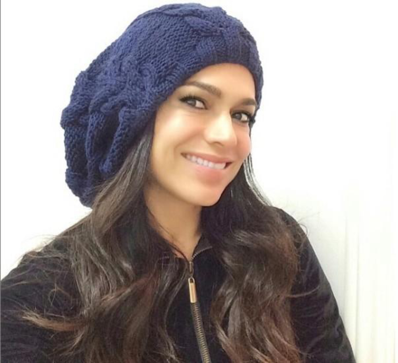 gorro de croche feminino caido