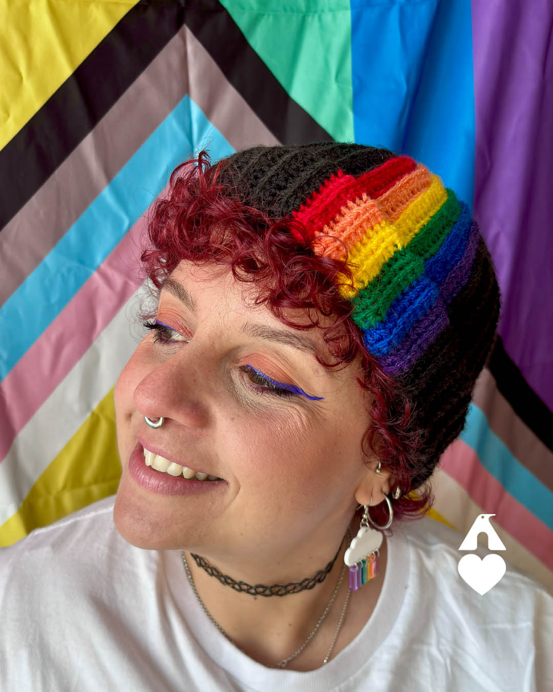 gorro glamour de croche