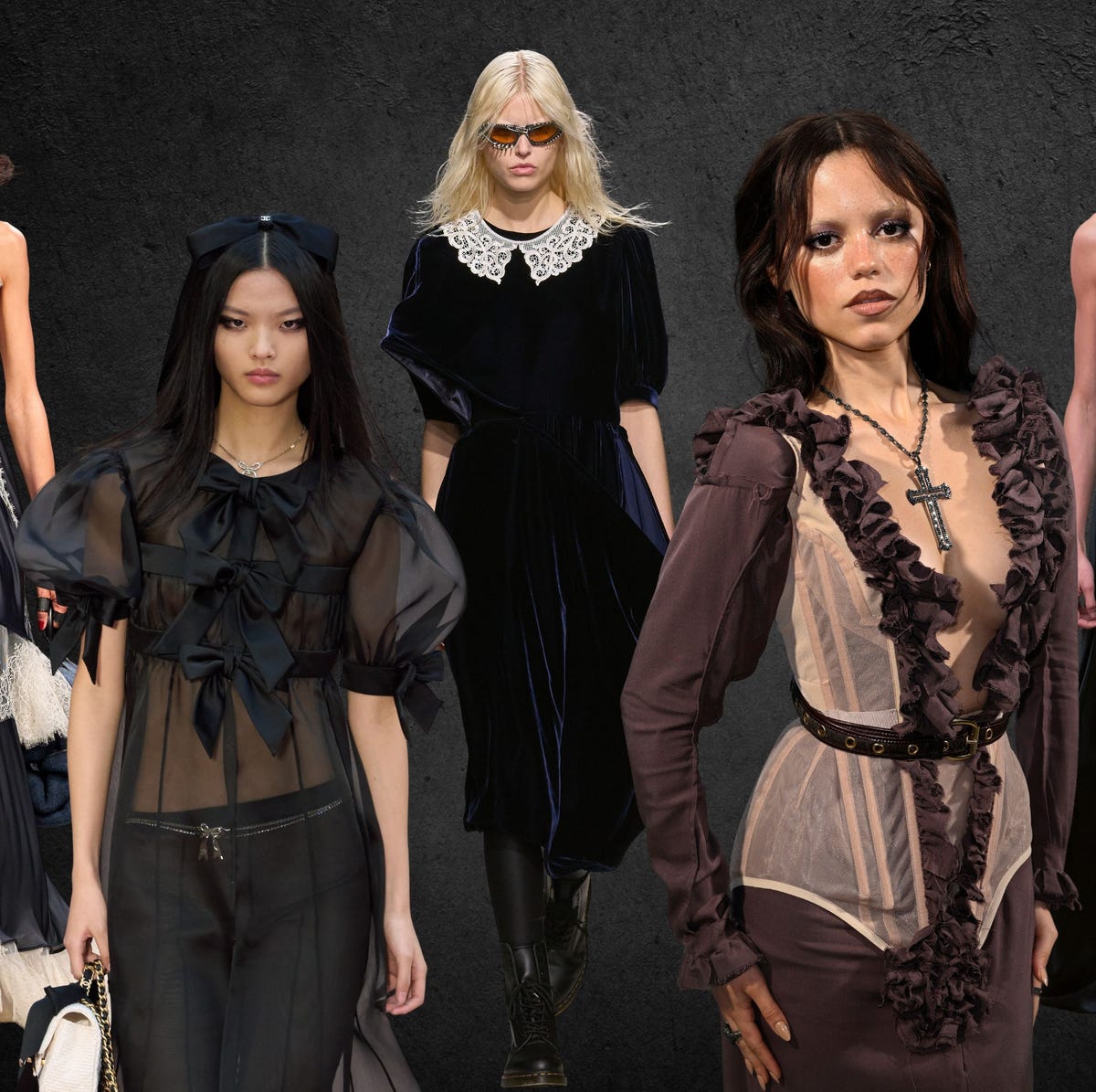 estilo gótico dark academia