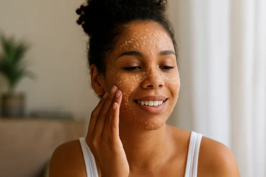 uso de protetor solar com ácidos