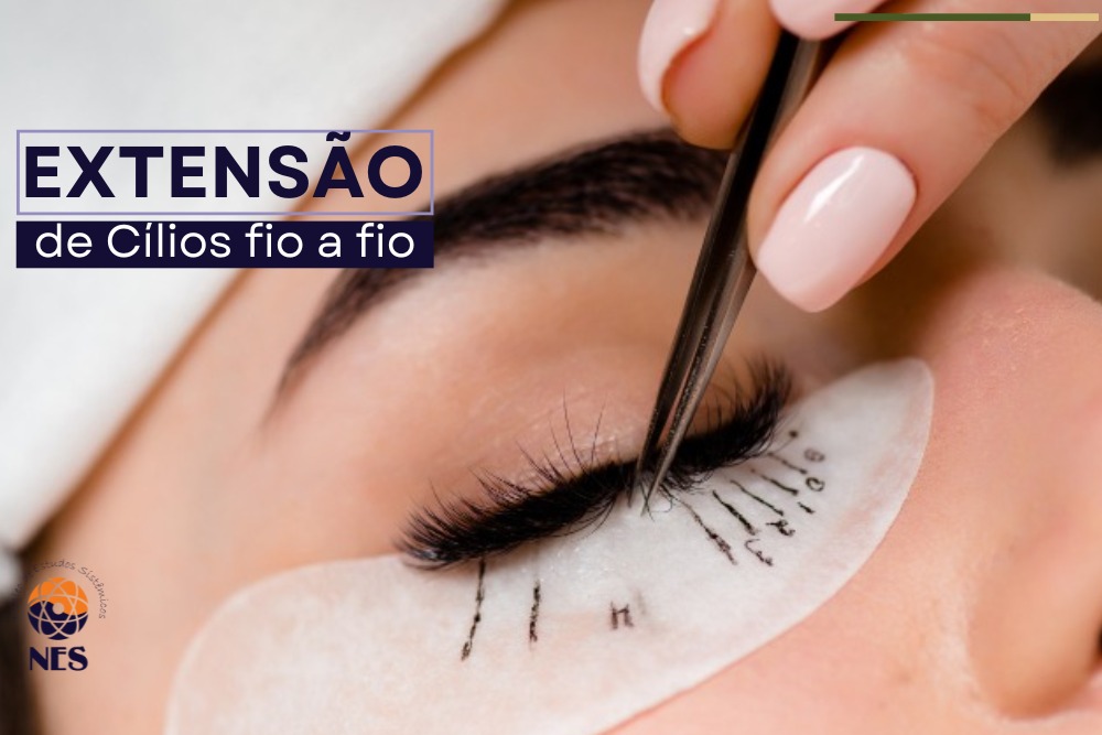 técnicas de aplicação de cílios postiços por formato de olho