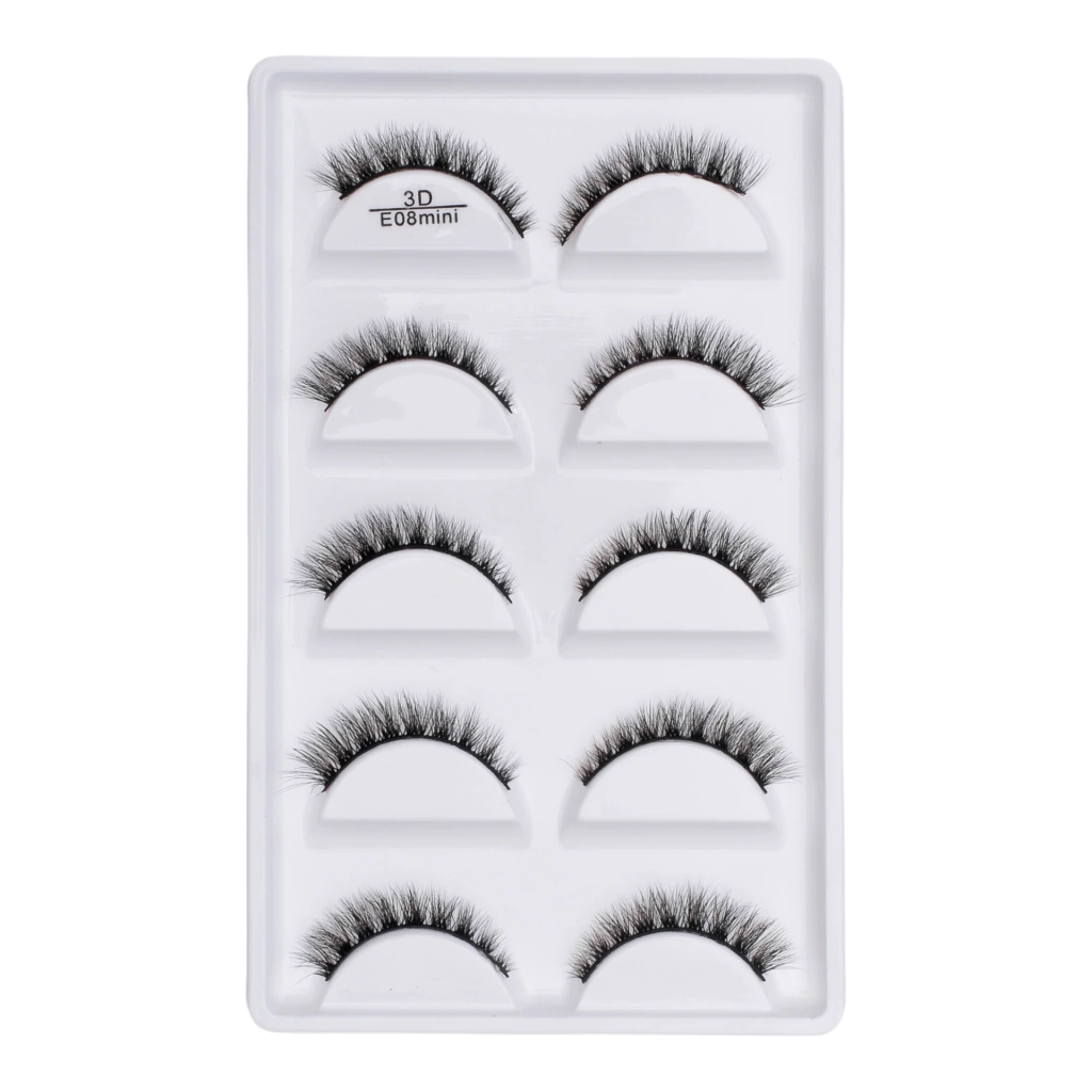 Guia de cílios postiços individuais para visual natural