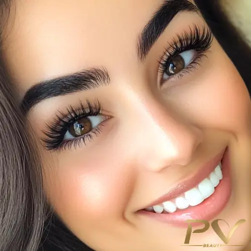 Guia de cílios postiços individuais para visual natural