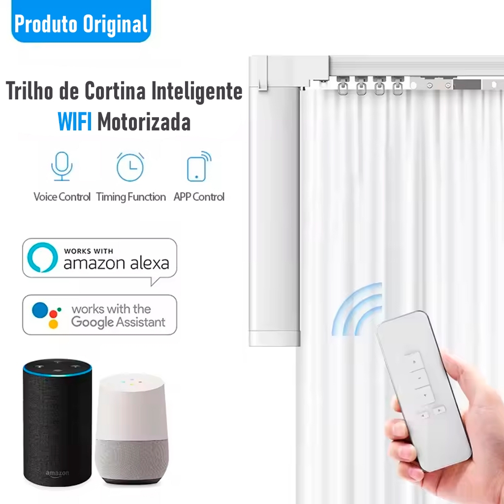 controlar cortina por voz alexa