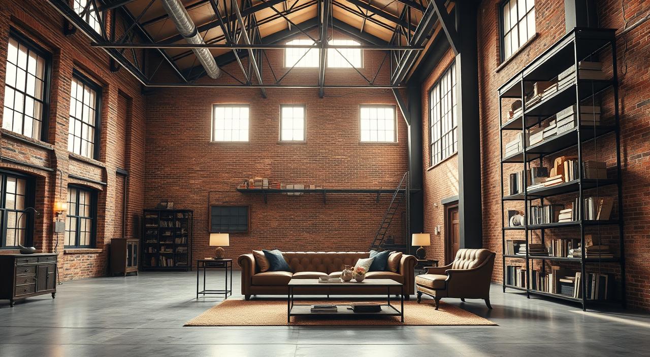 materiais estilo industrial