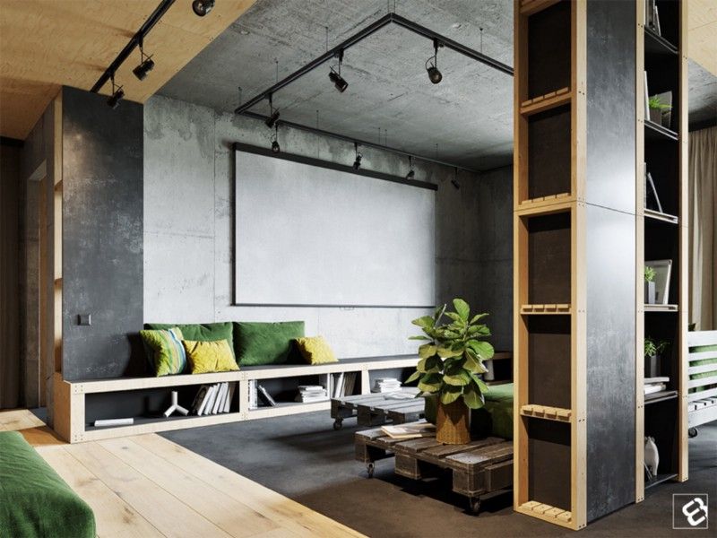 como aplicar estilo industrial em casa