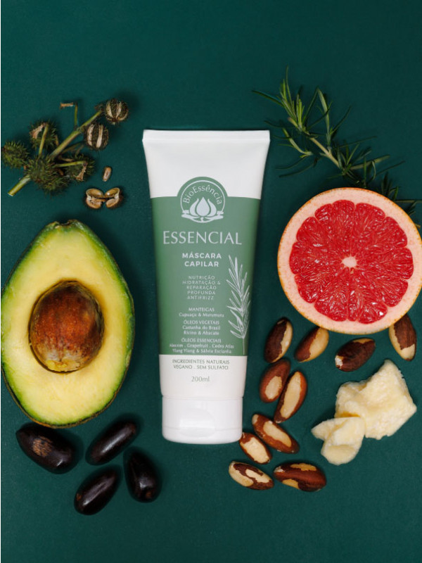 como usar óleo vegetal em máscara de hidratação