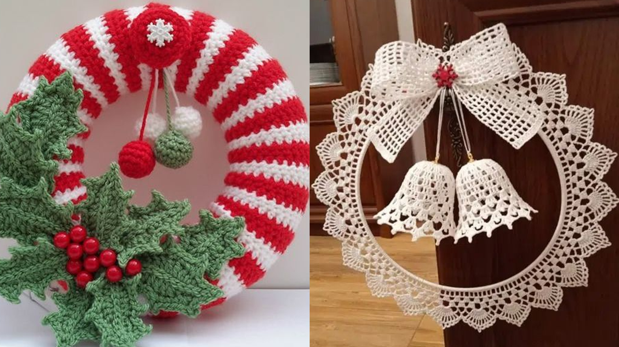 ideias de guirlandas de crochê para decorar a casa