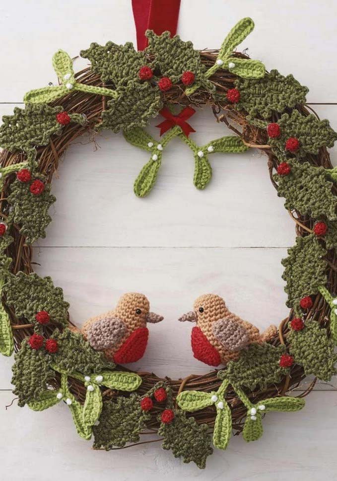 quanto custa uma guirlanda de crochê artesanal