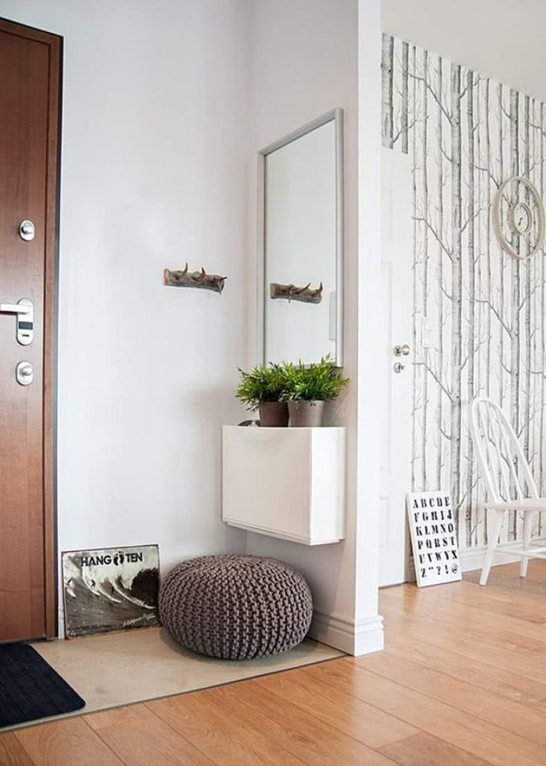 ideias criativas decoração hall de escada