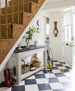 ideias criativas decoração hall de escada