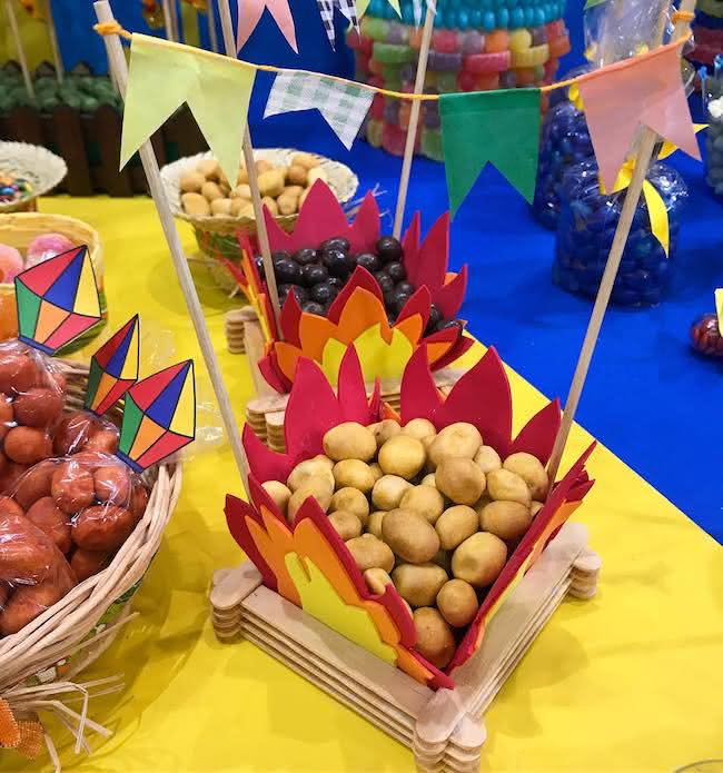 ideia decoração festa junina