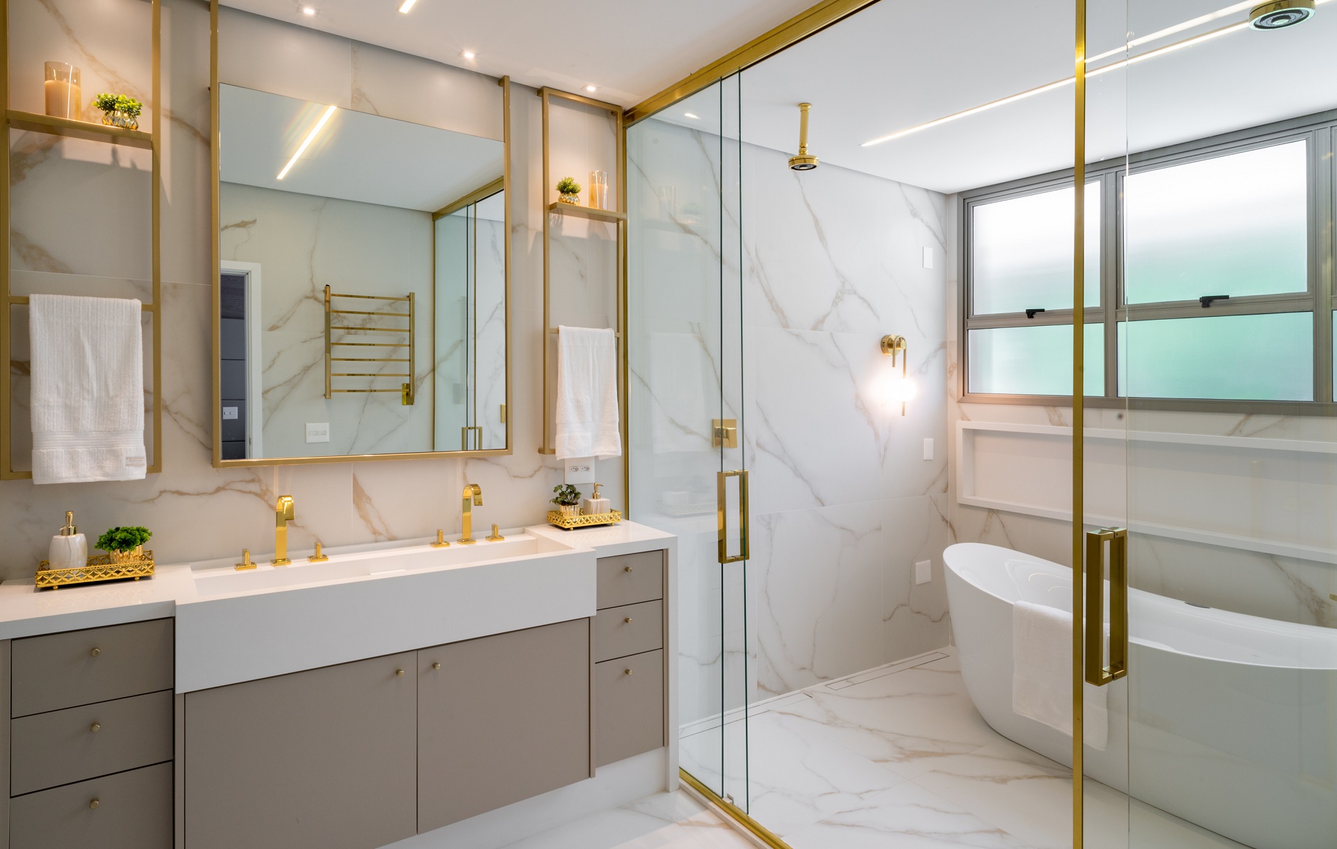 ideias de banheiros pequenos modernos