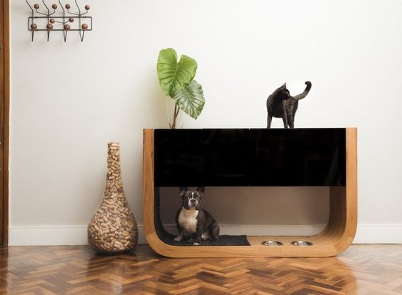 5 Ideias Criativas de Nichos para Cães em Móveis