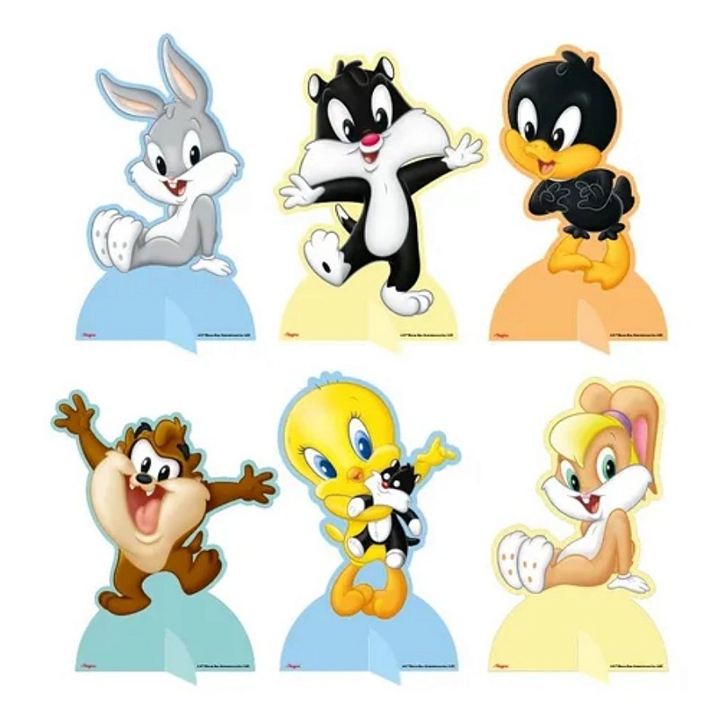 baby looney tunes vs outros temas de primeiro aniversário