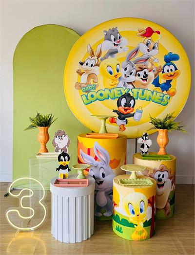 quanto custa decoração baby looney tunes para 1 ano