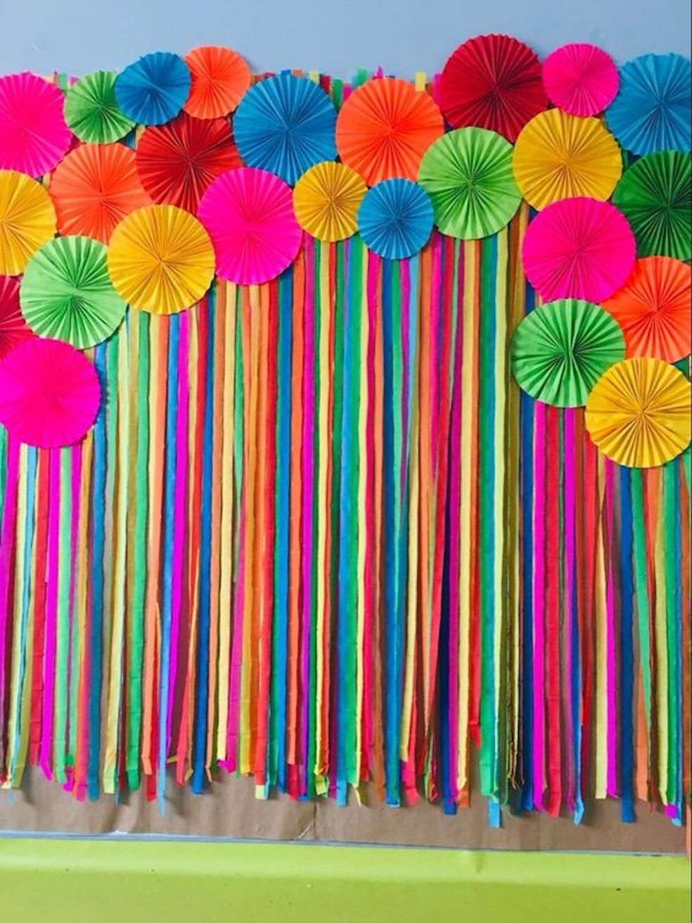 cores para decoração de carnaval